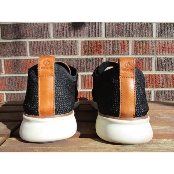 Cole Haan Mens Original Grand Stitchlite Wingtip Oxford Shoes C27568 Black 13 M - Picture 7 of 13